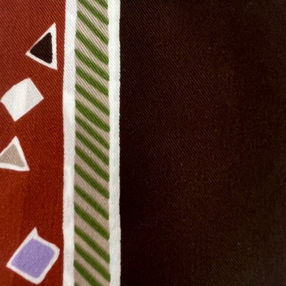 Vintage Totes Rain Scarf 27" Square Hat Band Cowl Turban Accessory Brown New - Picture 4 of 6